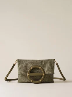 Vedi Tutti|Vis A Vis<Borbonese VIS A VIS TRACOLLA SMALL OLIVE