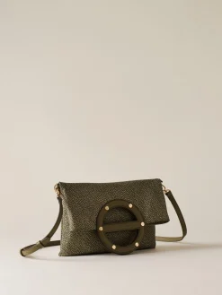 Vedi Tutti|Vis A Vis<Borbonese VIS A VIS TRACOLLA SMALL OLIVE