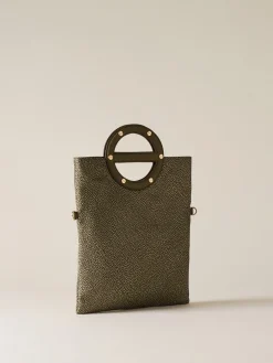 Vedi Tutti|Vis A Vis<Borbonese VIS A VIS TRACOLLA SMALL OLIVE