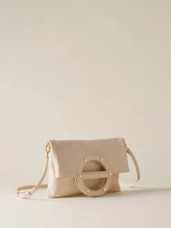 Vedi Tutti|Vis A Vis<Borbonese VIS A VIS TRACOLLA SMALL WHITE COTTON