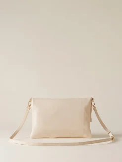 Vedi Tutti|Vis A Vis<Borbonese VIS A VIS TRACOLLA SMALL WHITE COTTON