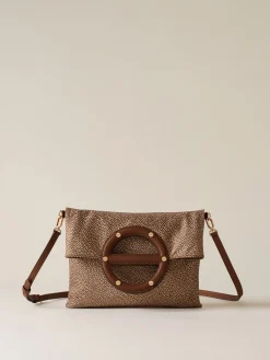 Vedi Tutti|Vis A Vis<Borbonese VIS A VIS TRACOLLA SMALL BEIGE/MARRONE