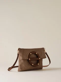 Vedi Tutti|Vis A Vis<Borbonese VIS A VIS TRACOLLA SMALL BEIGE/MARRONE