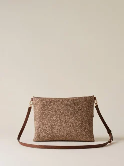 Vedi Tutti|Vis A Vis<Borbonese VIS A VIS TRACOLLA SMALL BEIGE/MARRONE