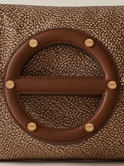 Vedi Tutti|Vis A Vis<Borbonese VIS A VIS TRACOLLA SMALL BEIGE/MARRONE