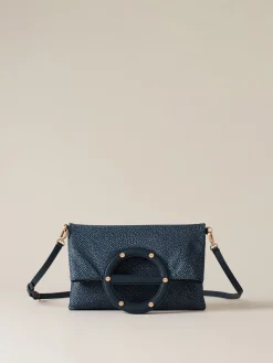 Vedi Tutti|Vis A Vis<Borbonese VIS A VIS TRACOLLA SMALL BLU LAPIS