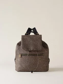 Vedi Tutti|Zaini<Borbonese ZAINO ECO LINE MEDIUM OP NATURALE/NERO