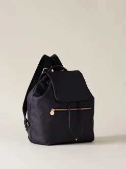 Vedi Tutti|Zaini<Borbonese ZAINO ECO LINE MEDIUM DARK BLACK