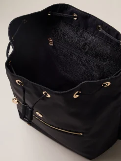 Vedi Tutti|Zaini<Borbonese ZAINO ECO LINE MEDIUM DARK BLACK