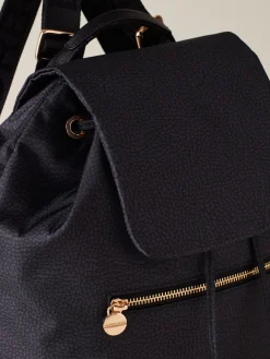 Vedi Tutti|Zaini<Borbonese ZAINO ECO LINE MEDIUM DARK BLACK