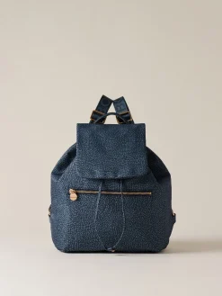 Vedi Tutti|Zaini<Borbonese ZAINO ECO LINE MEDIUM BLU LAPIS