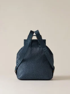 Vedi Tutti|Zaini<Borbonese ZAINO ECO LINE MEDIUM BLU LAPIS