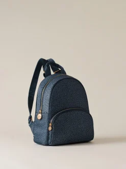 Vedi Tutti|Zaini<Borbonese ZAINO MEDIUM BLU LAPIS