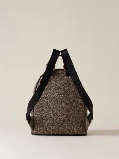 Vedi Tutti|Zaini<Borbonese ZAINO MEDIUM OP NATURALE/NERO
