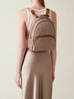 Vedi Tutti|Zaini<Borbonese ZAINO MEDIUM BEIGE/MARRONE