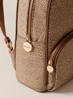 Vedi Tutti|Zaini<Borbonese ZAINO MEDIUM BEIGE/MARRONE